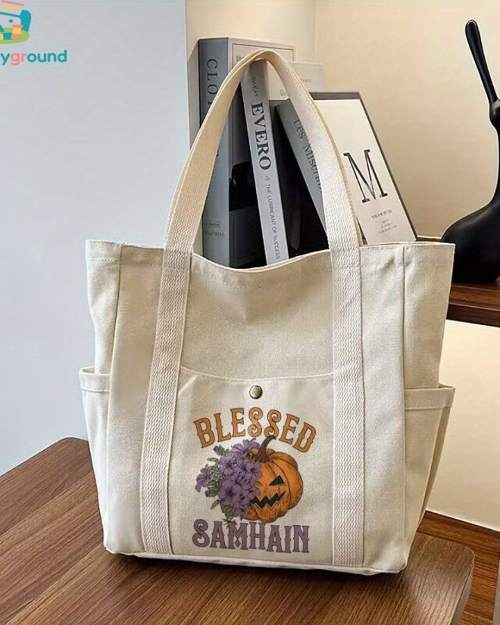 Women's Lazy-Chic Blessed Samhain Tote Bag