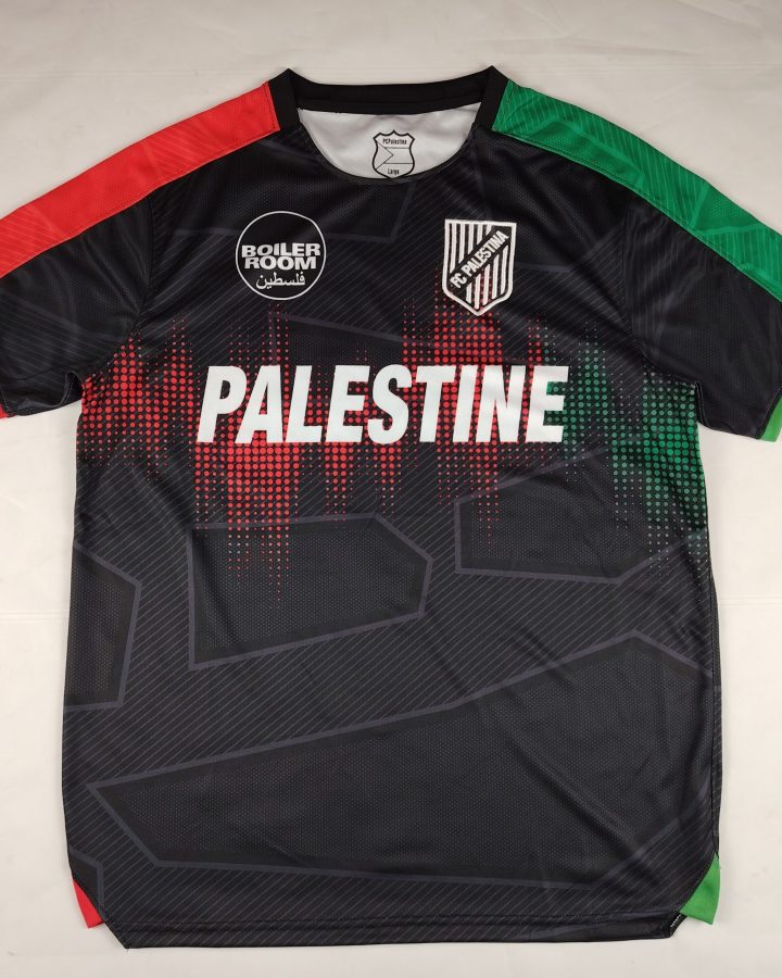 Palestinian 2025-2026 English Version Short Sleeve Jersey