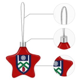 Monaghan GAA Star-shaped Christmas Ornament