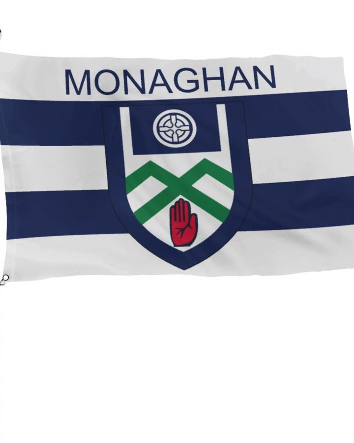 Monaghan GAA Flag – County Colours and Crest
