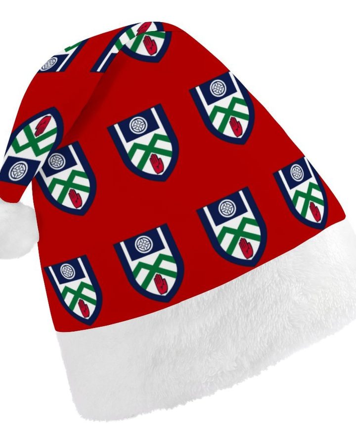 Monaghan GAA Irish Christmas Hat – County Crest Santa Hat