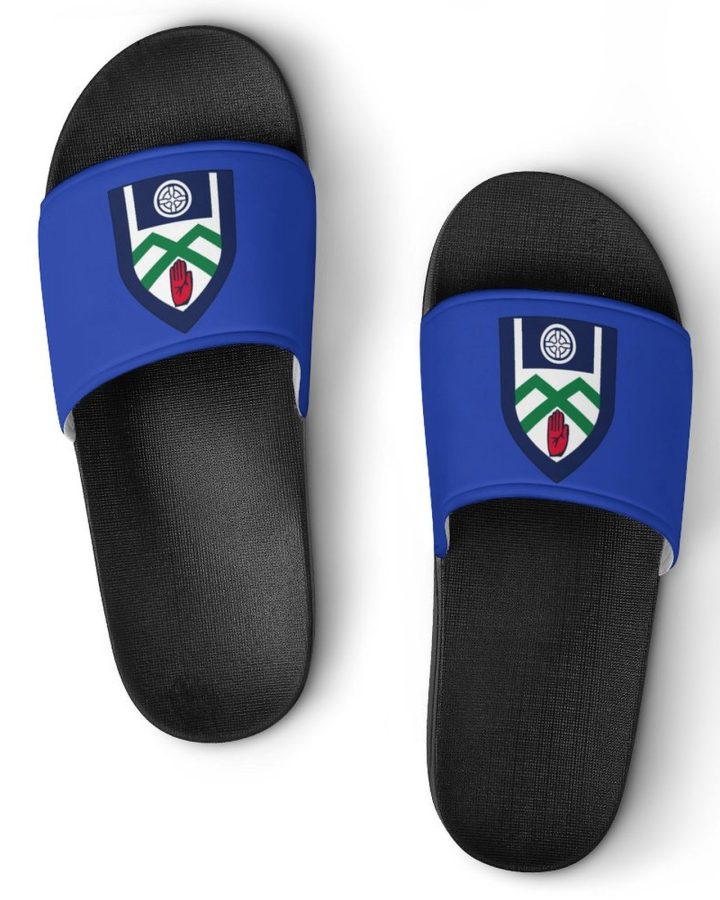 Offaly GAA Sliders – Adult Sandals Offaly GAA Sliders