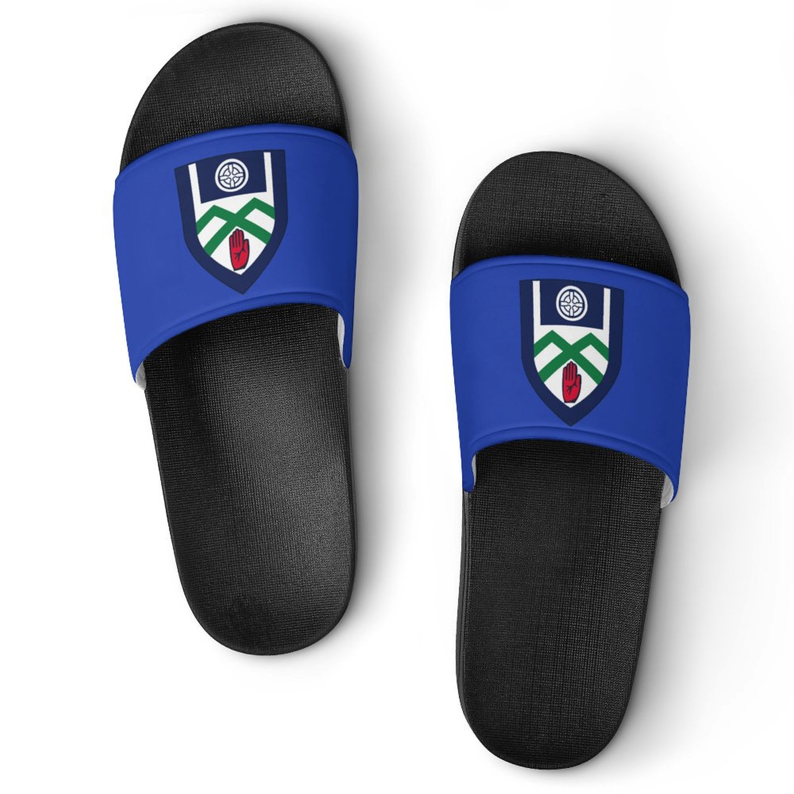 Offaly GAA Sliders – Adult Sandals Offaly GAA Sliders