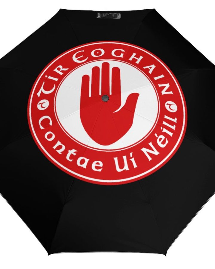 Tyrone GAA Umbrella – Tyrone County Crest Compact Rain Umbrella