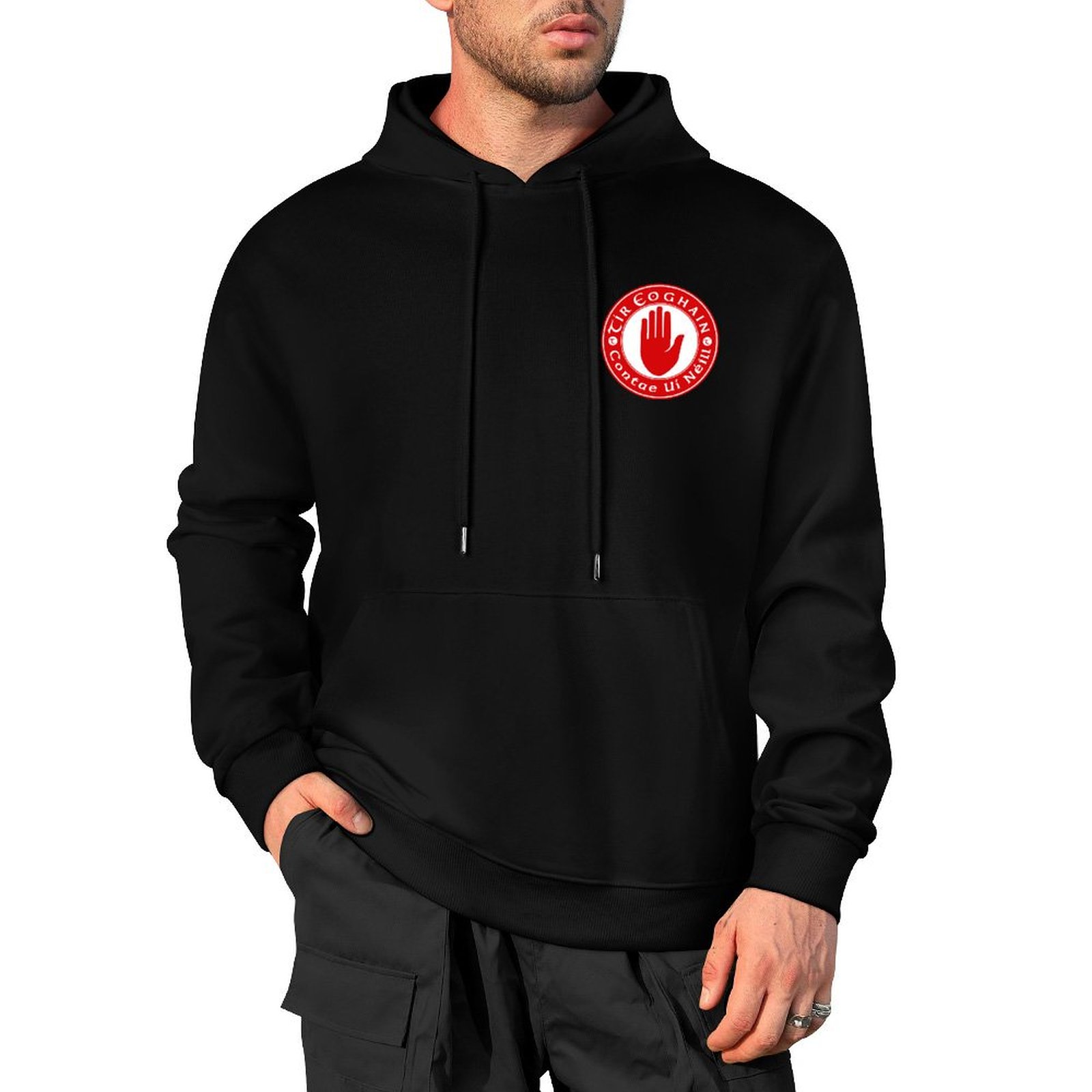 Tyrone GAA Adults Hoodie with County Crest Tyrone GAA Adults Hoodie with County Crest