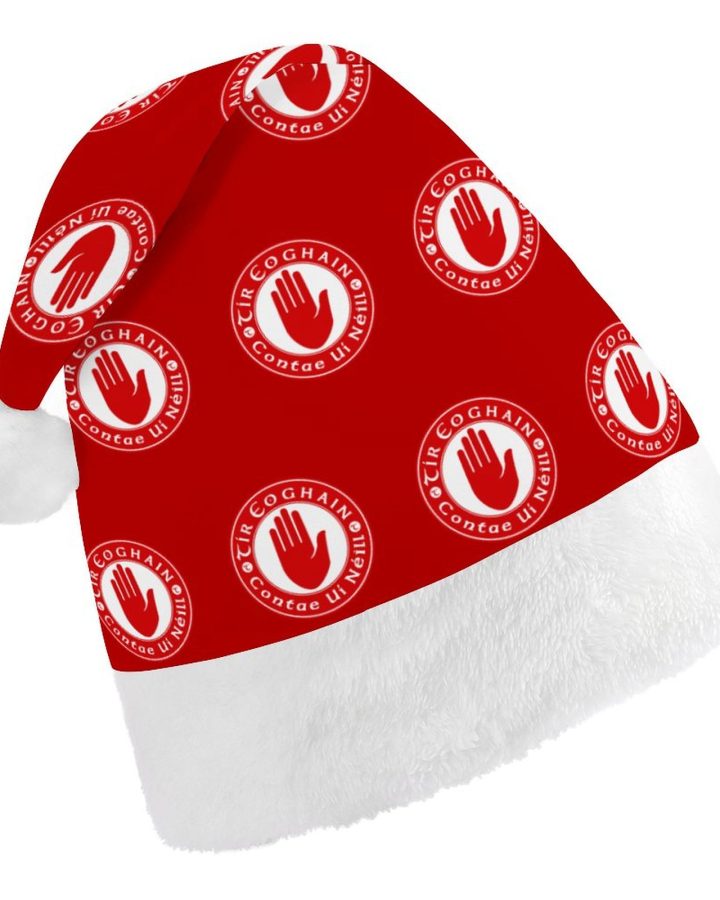 Tyrone GAA Irish Christmas Hat – County Crest Santa Hat