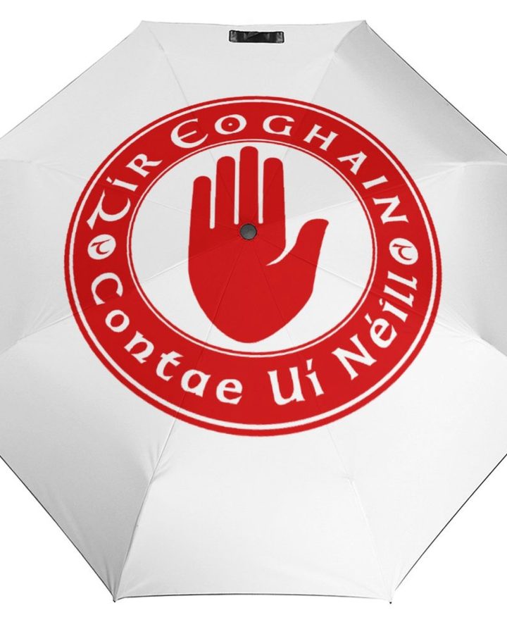 Tyrone GAA Umbrella – Tyrone County Crest Compact Rain Umbrella