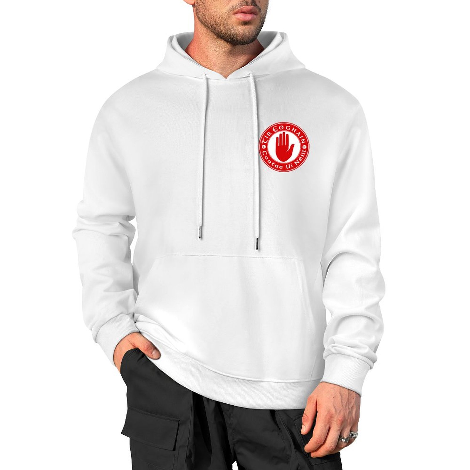 Tyrone GAA Adults Hoodie with County Crest Tyrone GAA Adults Hoodie with County Crest