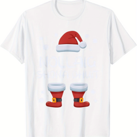 Irish Santa Graphic Christmas T-Shirt Irish Santa Graphic Christmas T-Shirt