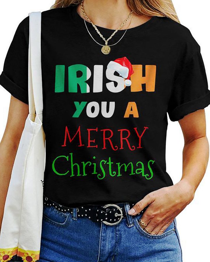 Irish You a Merry Christmas Women’s T-Shirt