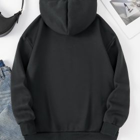 Elf Print Fleece Hooded Jacket Elf Print Fleece Hooded Jacket