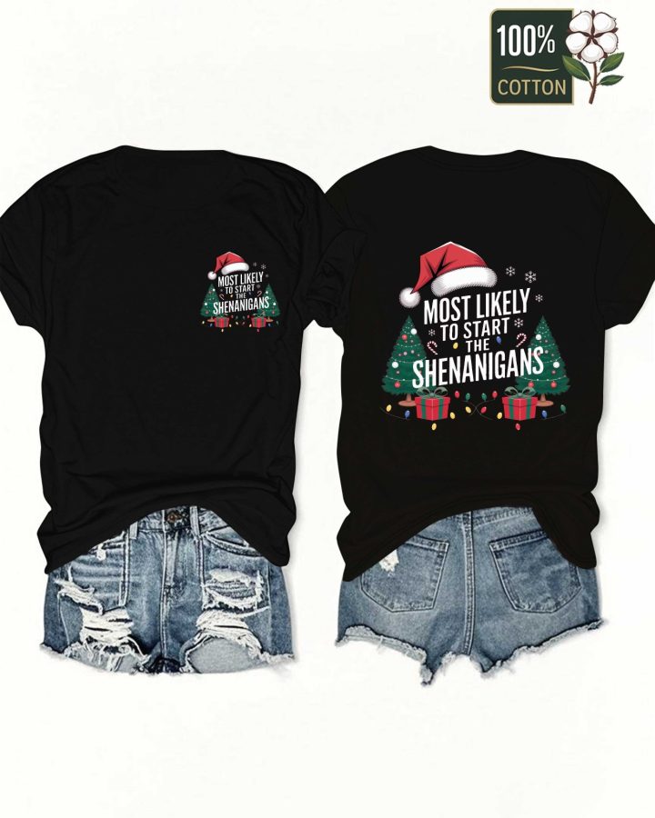 Irish Christmas T-Shirt - Funny