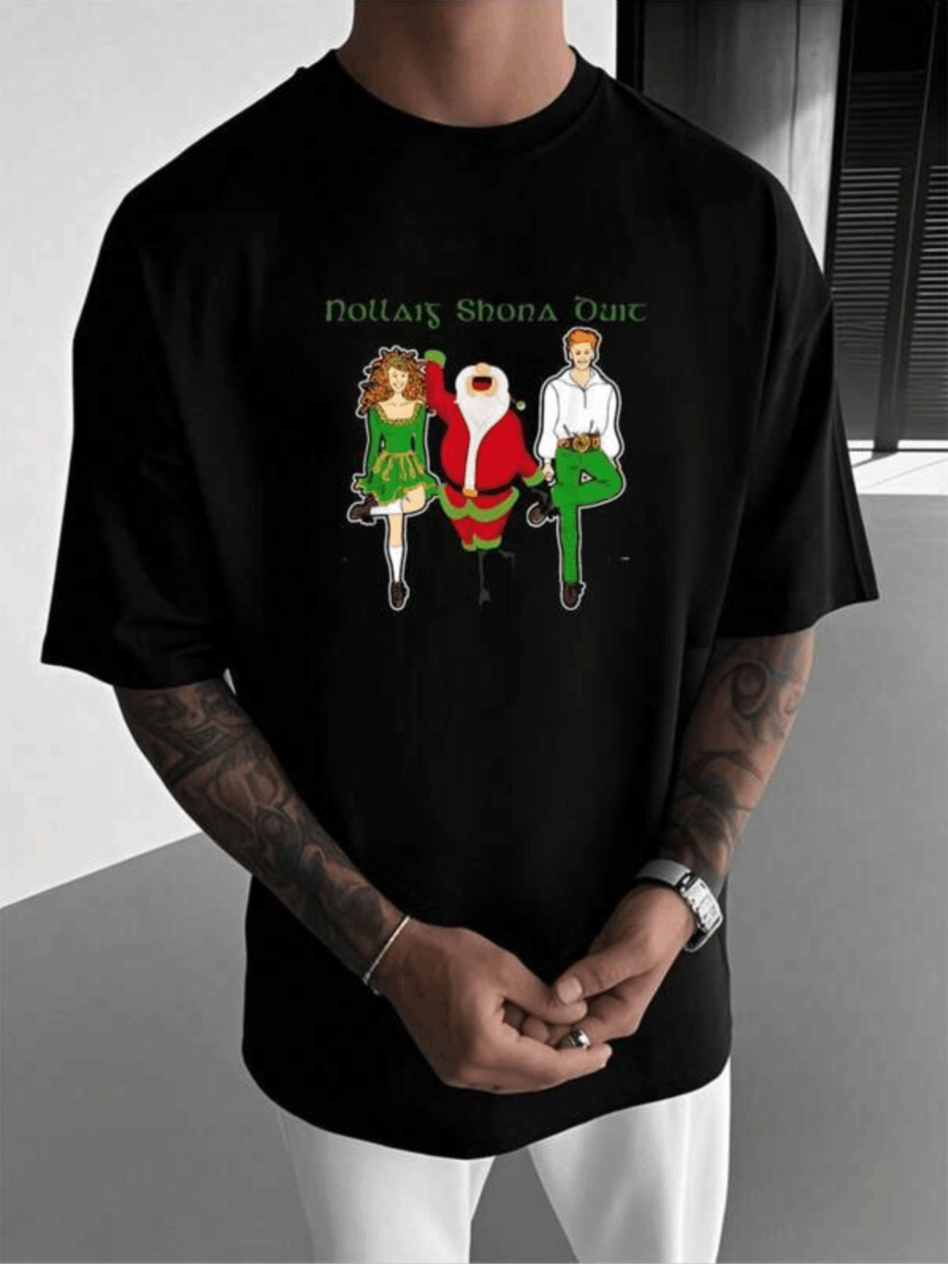Irish Nollaig Shona Duit T-Shirt Irish Nollaig Shona Duit T-Shirt