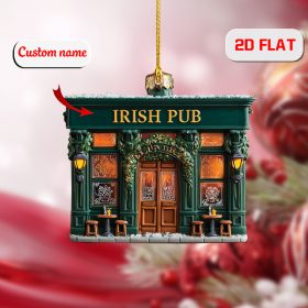 Irish Pub Christmas Ornament Irish Pub Christmas Ornament