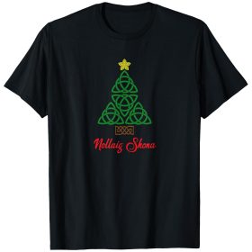Irish Celtic Knot Christmas Tree T-Shirt