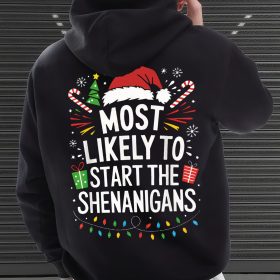 Funny Christmas Hooded Sweatshirt