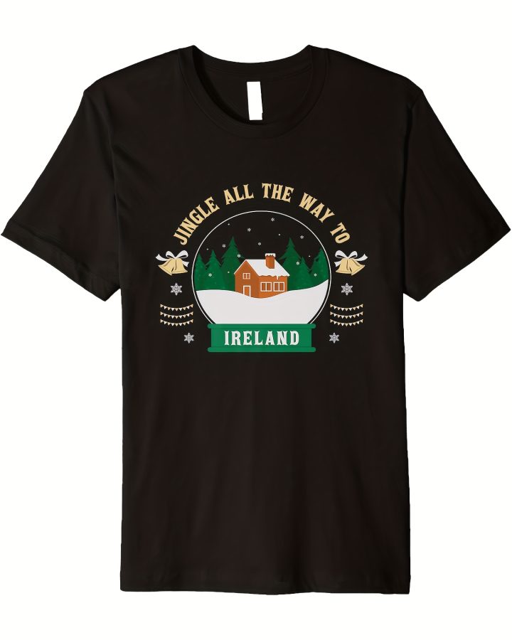 Irish Christmas Travel Premium T-Shirt