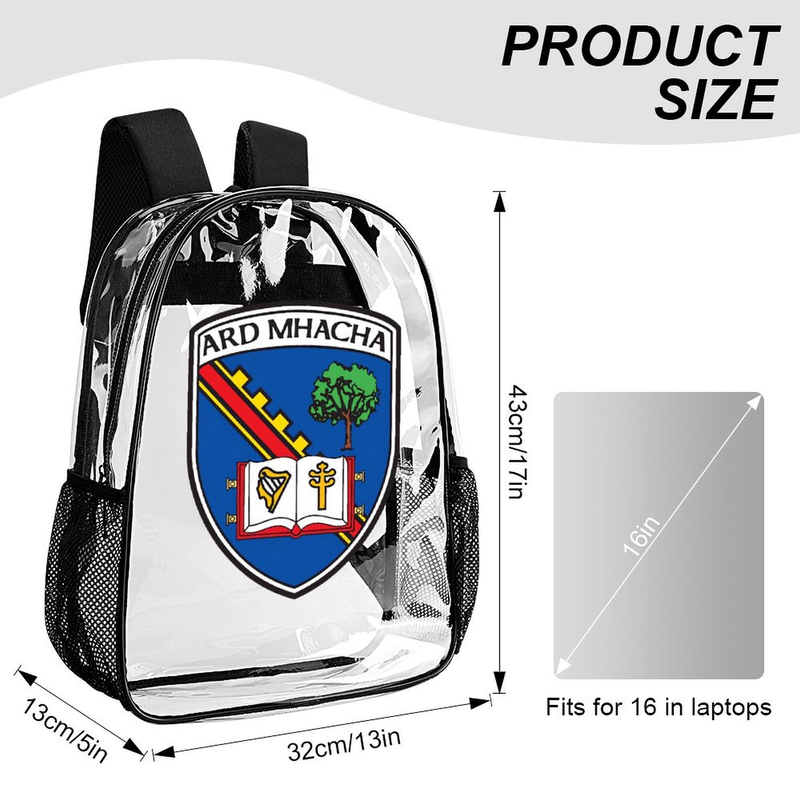 Armagh Clear Backpack Armagh Clear Backpack