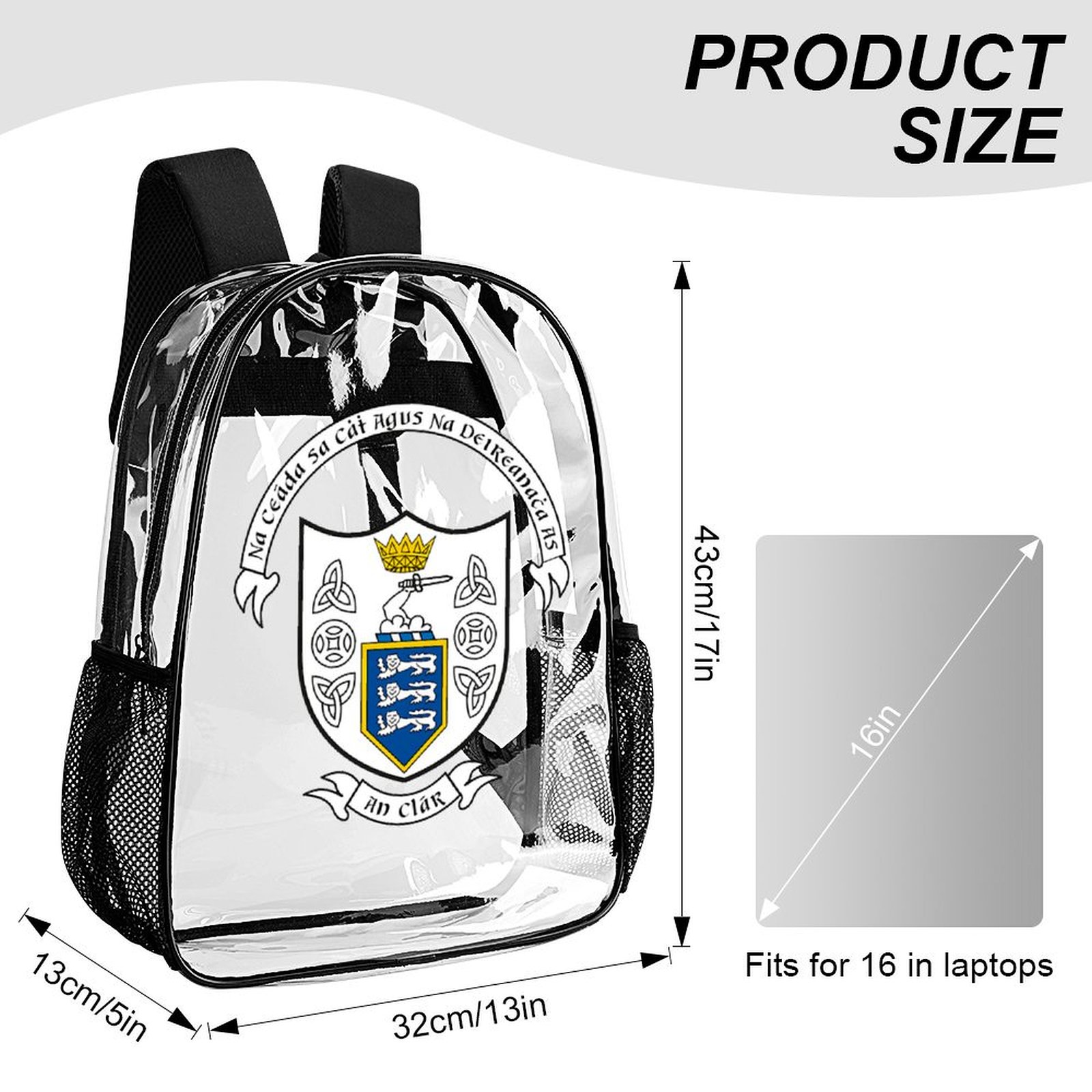 Clare Clear Backpack Clare Clear Backpack