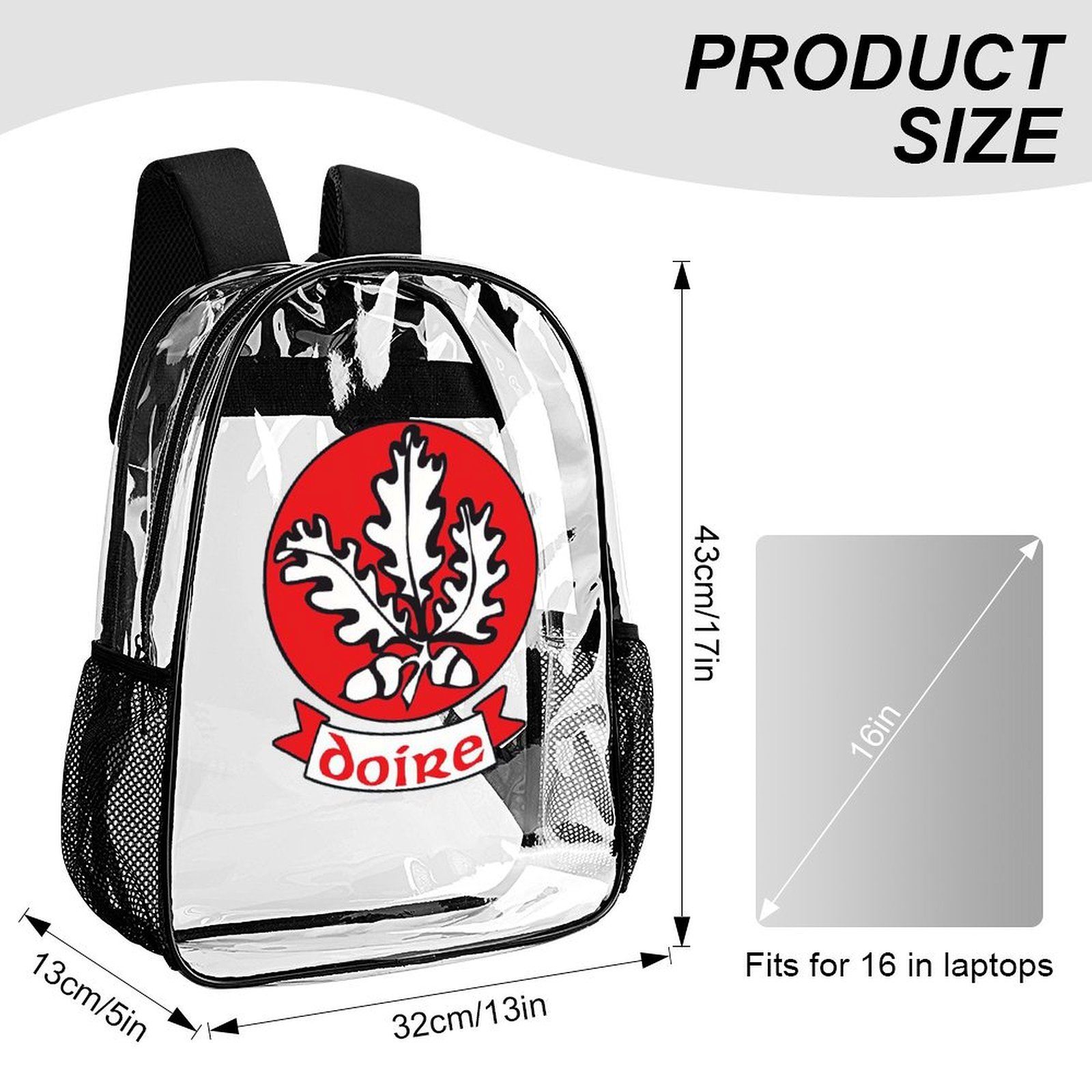 Derry Clear Backpack Derry Clear Backpack