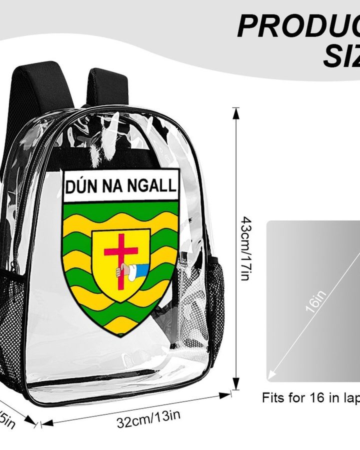 Donegal Clear Backpack