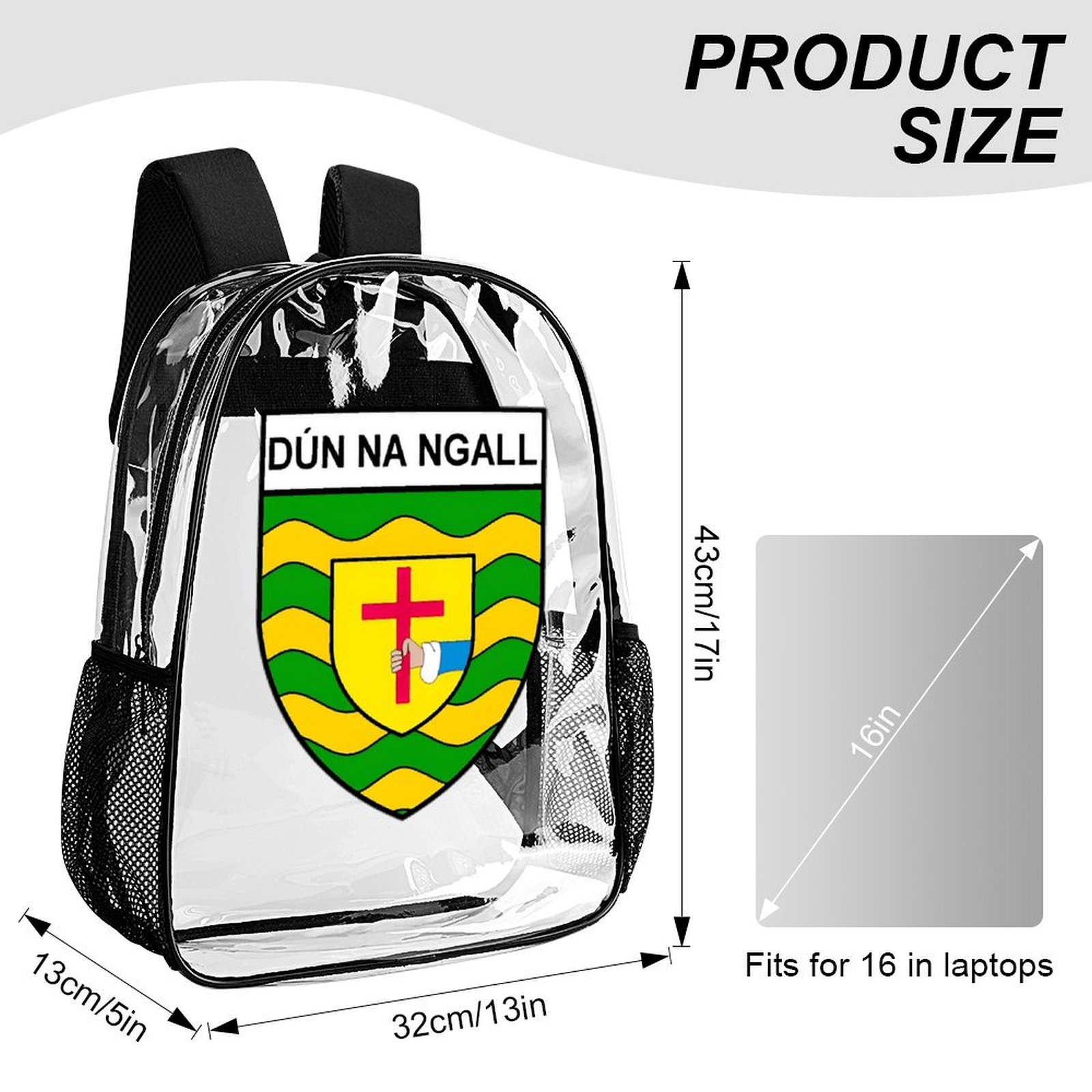 Donegal Clear Backpack Donegal Clear Backpack