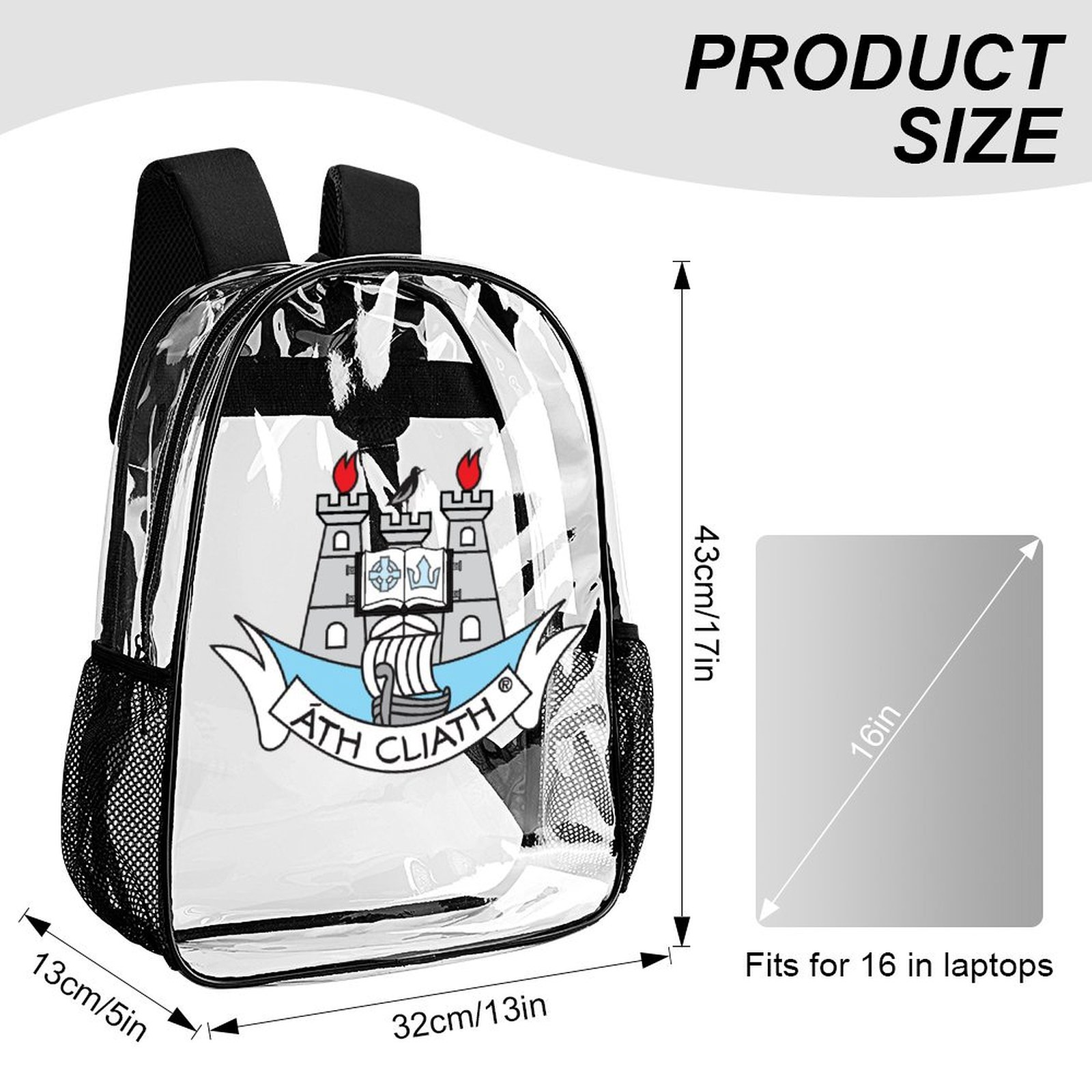 Dublin Clear Backpack Dublin Clear Backpack