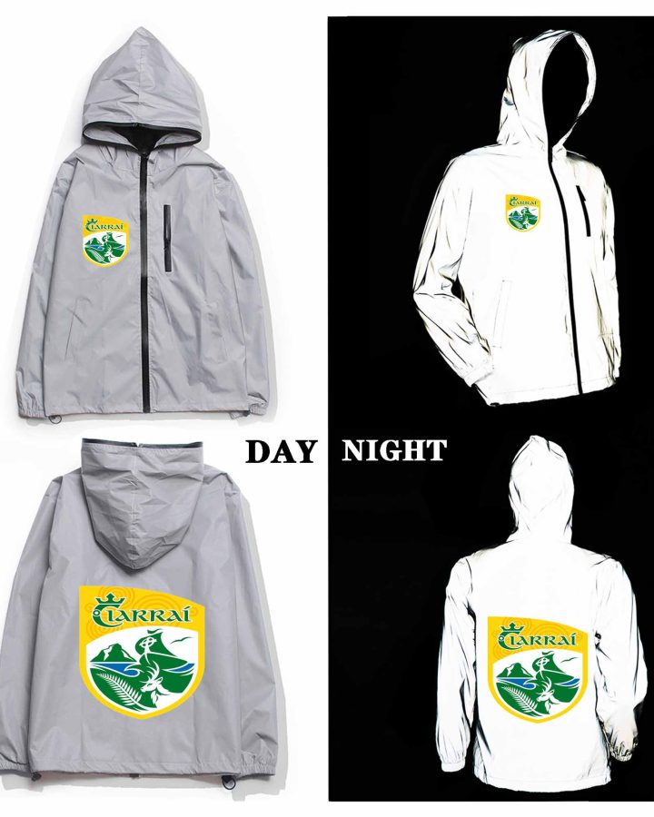 Kerry GAA Crest Reflective Jacket