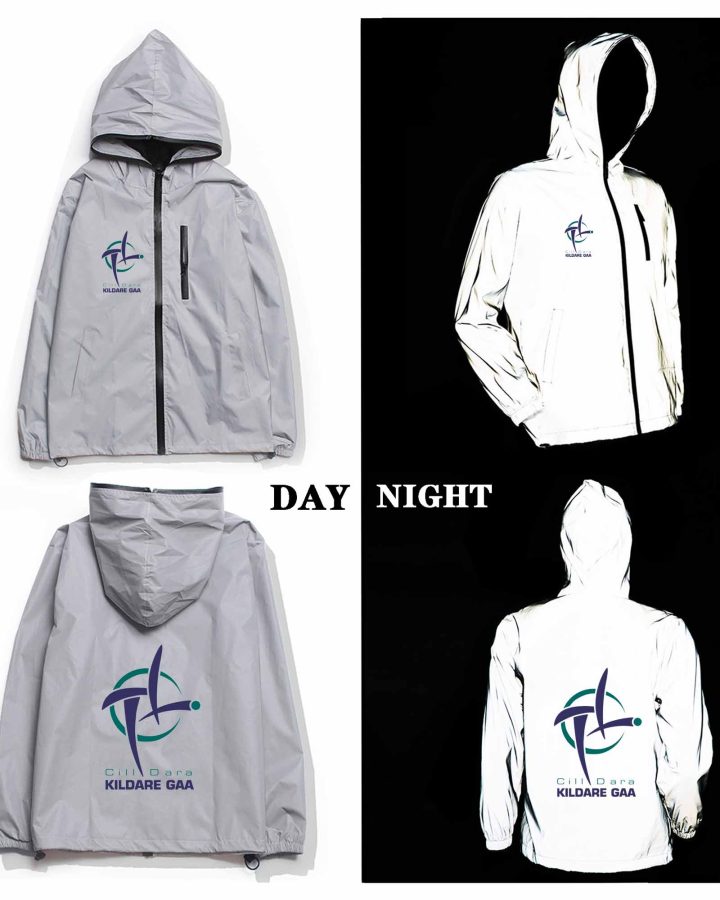Kildare GAA Crest Reflective Jacket