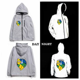 Leitrim GAA Crest Reflective Jacket