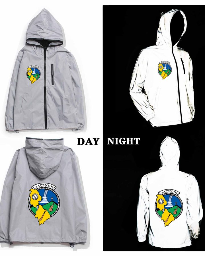 Leitrim GAA Crest Reflective Jacket