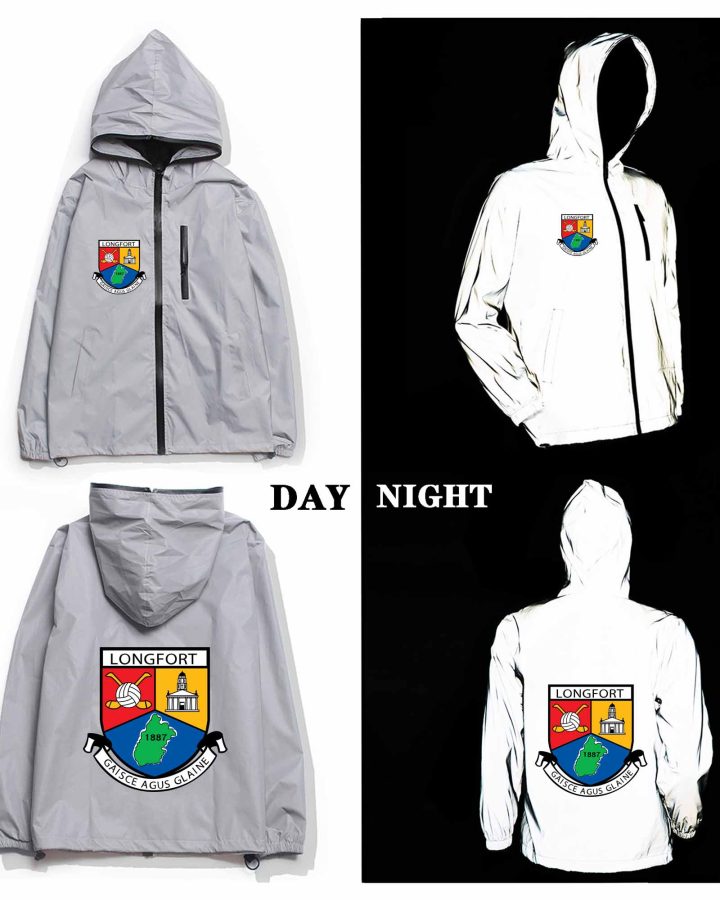 Longford GAA Crest Reflective Jacket
