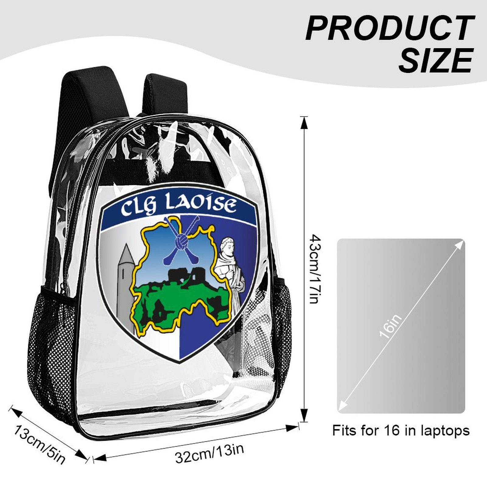 Laois Clear Backpack Laois Clear Backpack