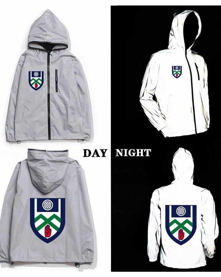 Monaghan GAA Crest Reflective Jacket