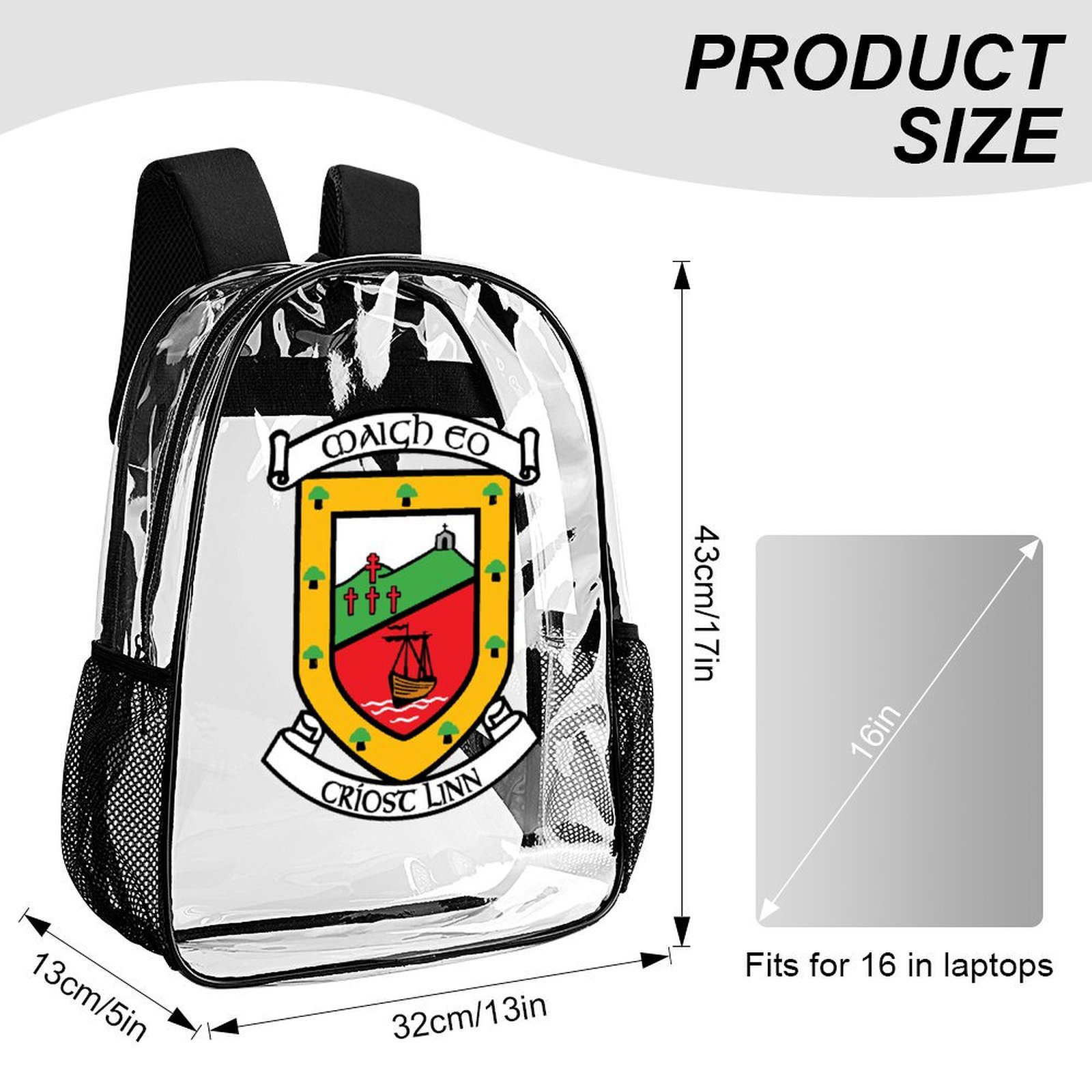 Mayo Clear Backpack Mayo Clear Backpack