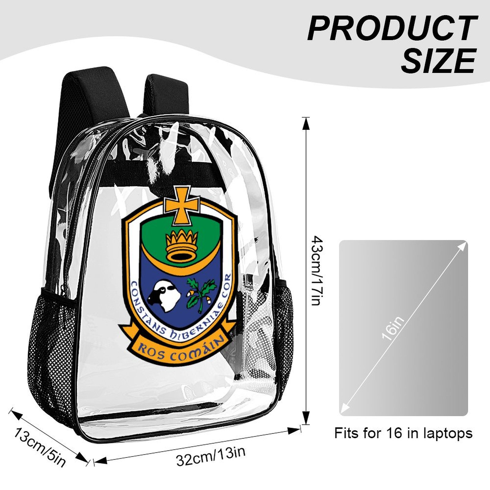 Roscommon Clear Backpack Roscommon Clear Backpack