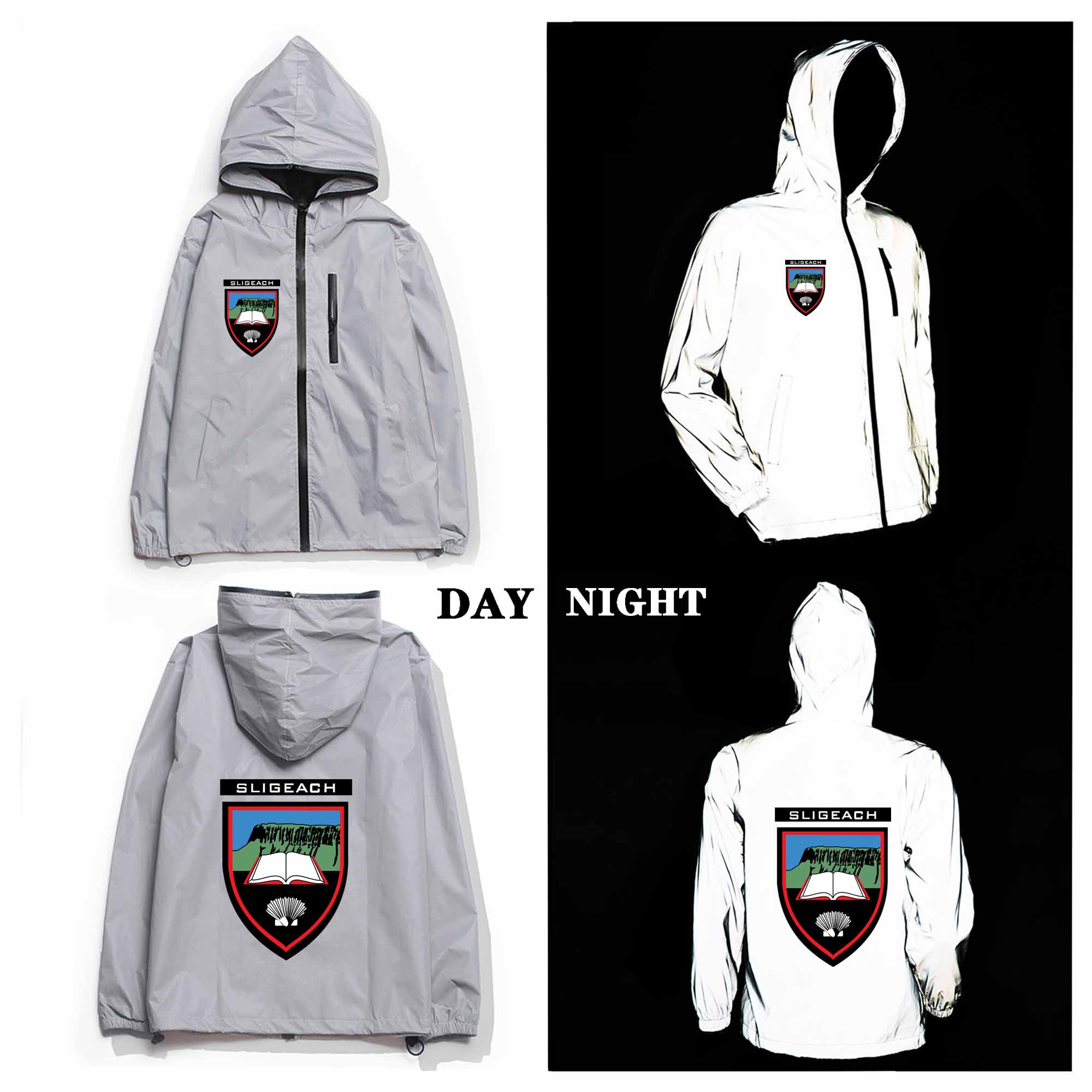 Sligo GAA Crest Reflective Jacket Sligo GAA Crest Reflective Jacket