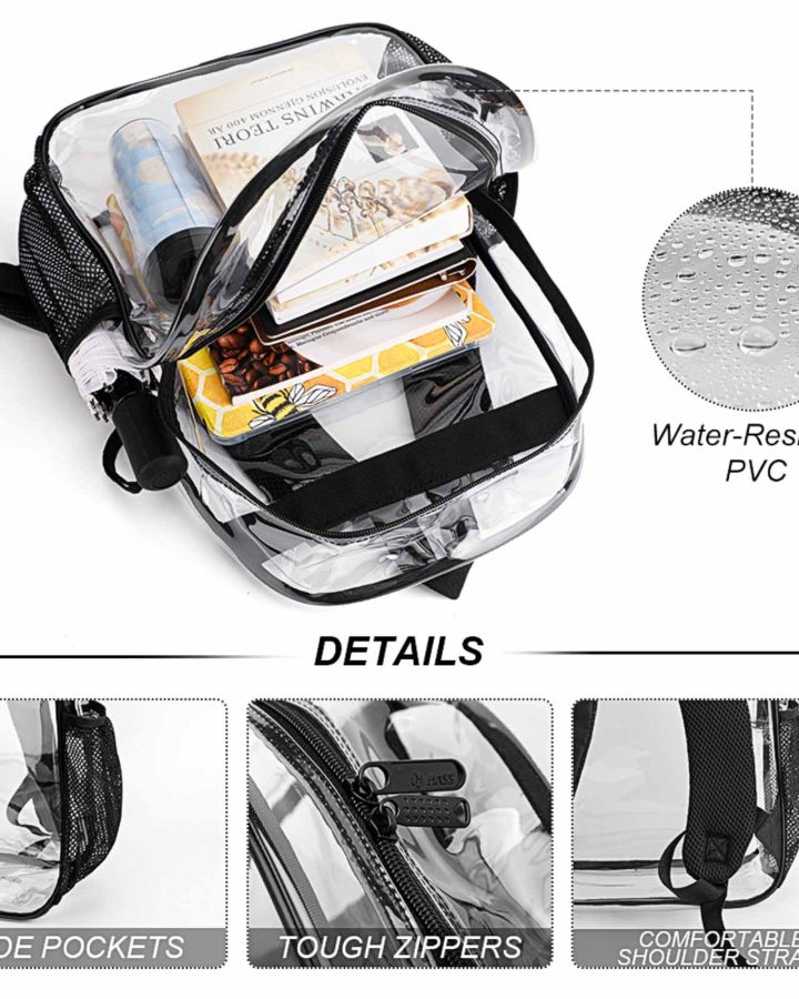 Tyrone Clear Backpack Tyrone Clear Backpack