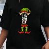 Funny Cow Elf Christmas T-Shirt