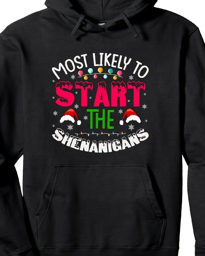 Irish Slang Christmas Hoodie