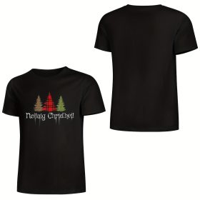Irish Christmas Plaid Tree T-Shirt