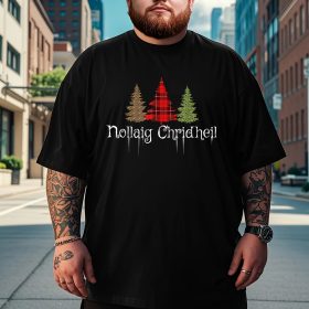 Irish Christmas Plaid Tree T-Shirt