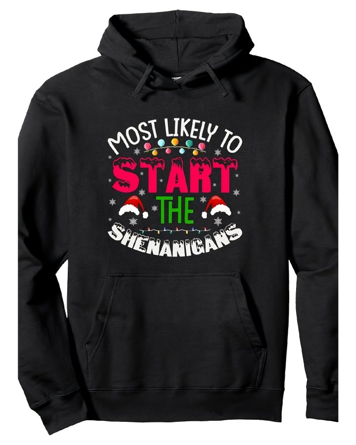 Irish Slang Christmas Hoodie