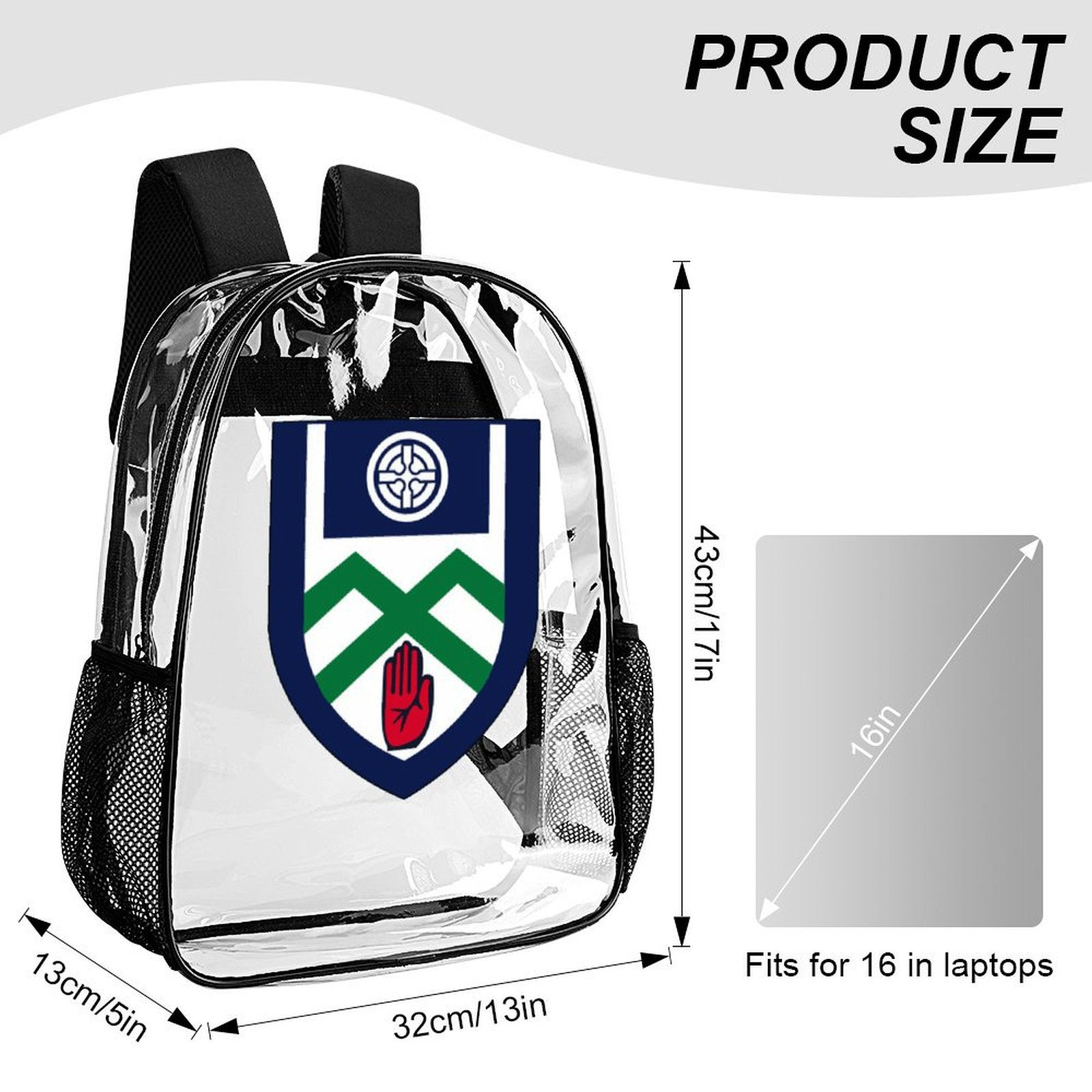Monaghan Clear Backpack Monaghan Clear Backpack