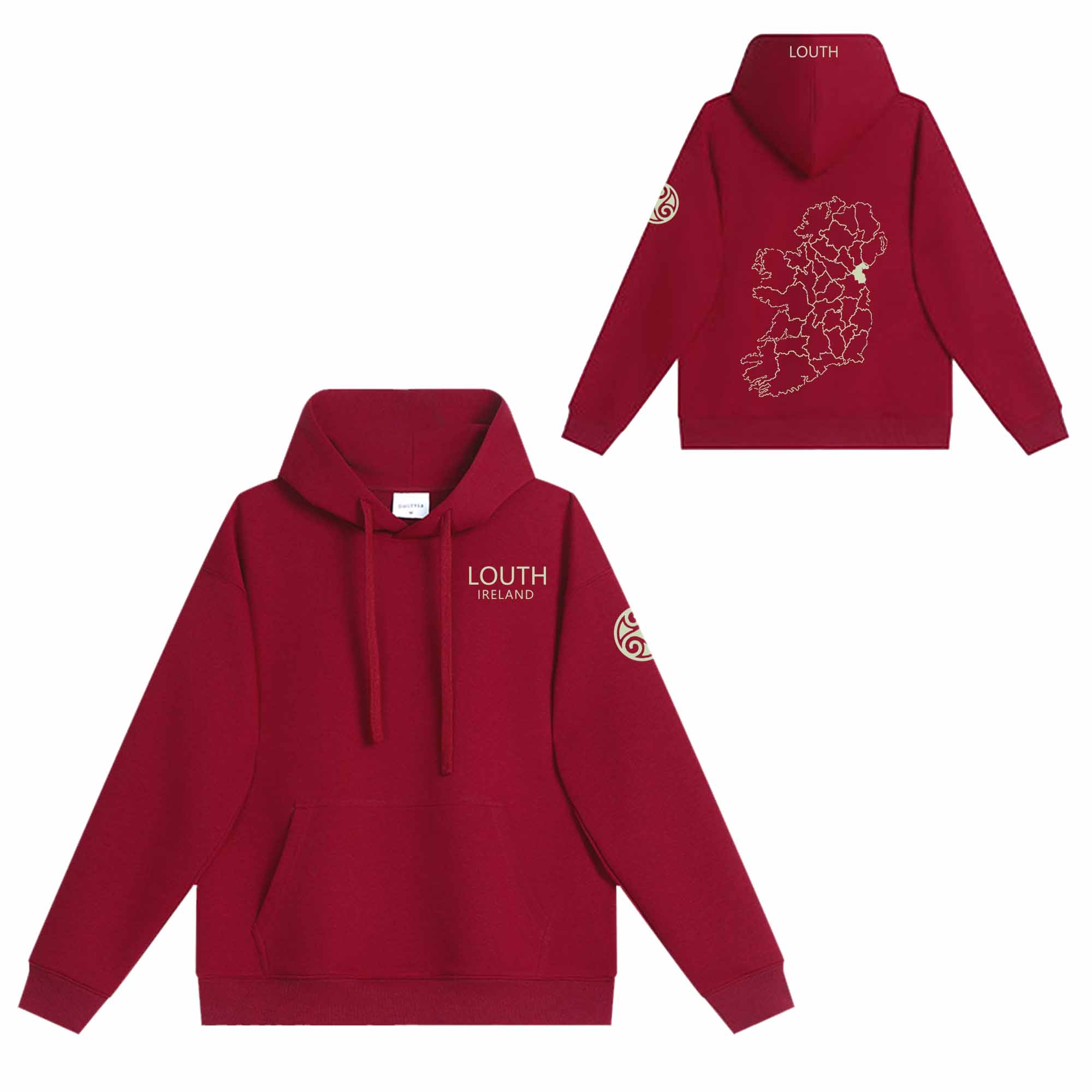Louth Ireland Hoodie Louth Ireland Hoodie