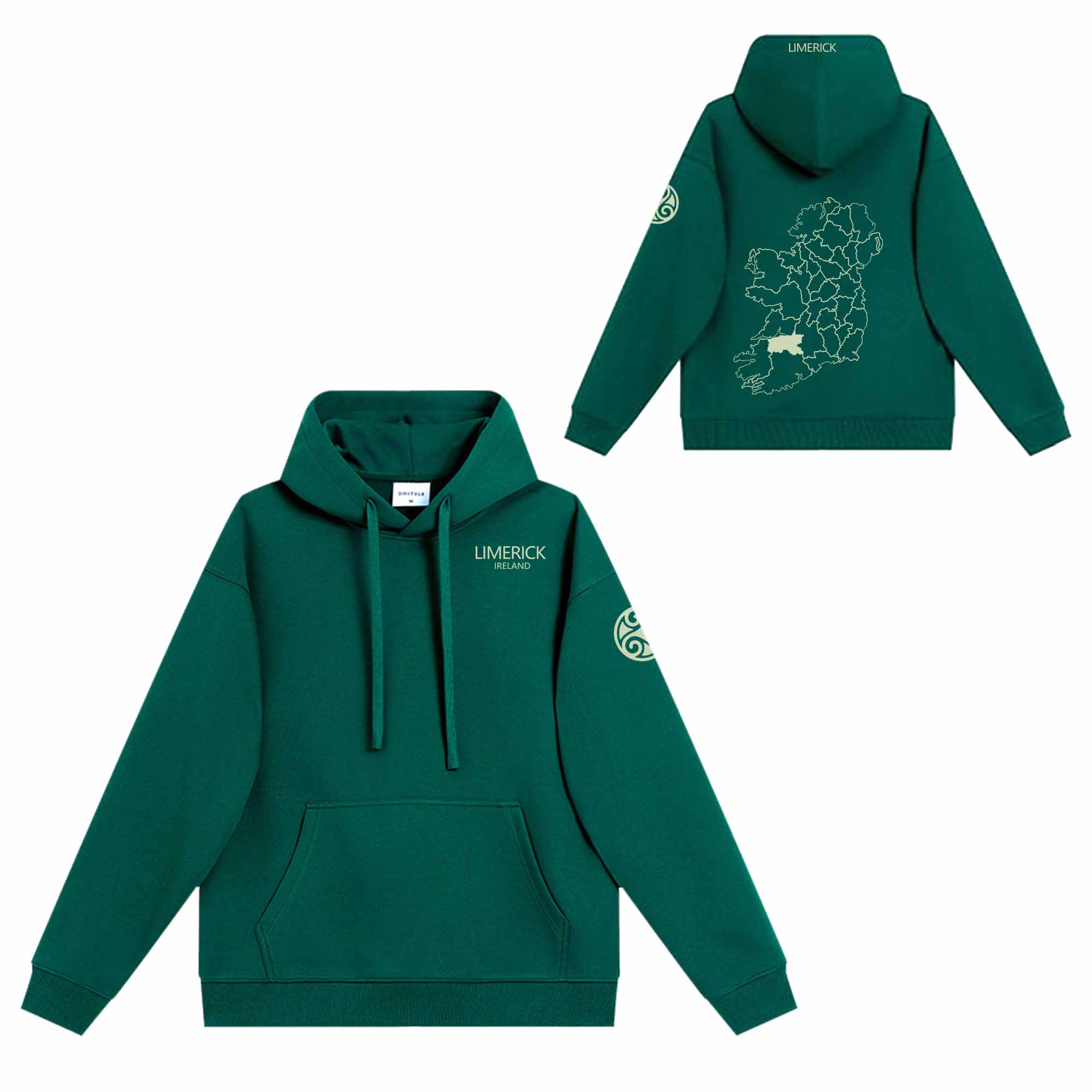 Limerick Ireland Hoodie Limerick Ireland Hoodie