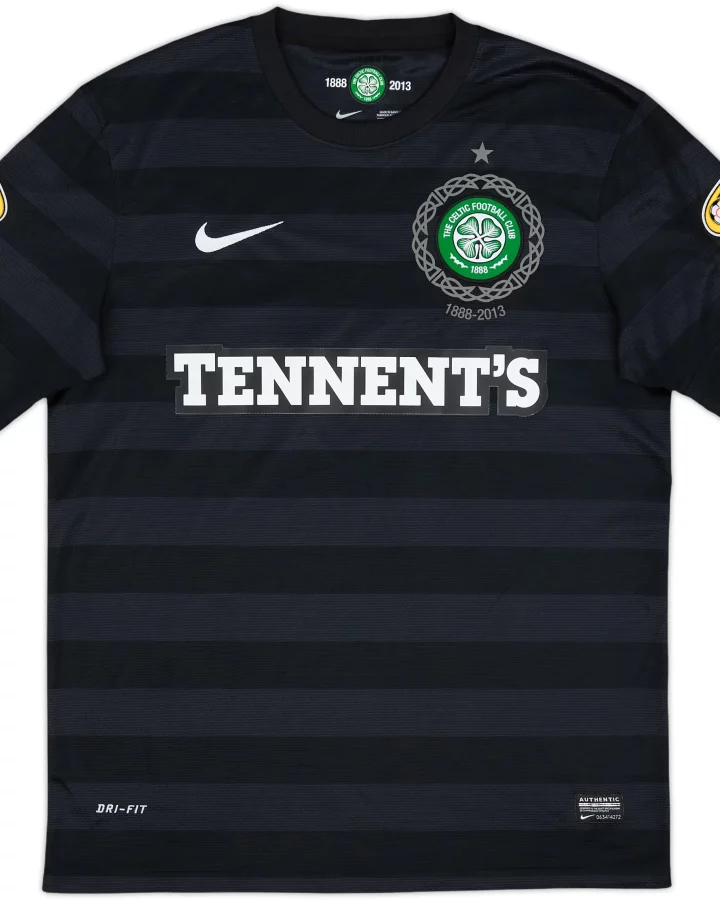 Celtic 2012-13 125th Black Away Jersey
