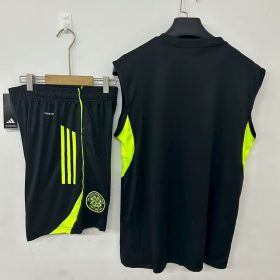 Celtic 2025-26 Black Sleeveless Adults Set Celtic 2025-26 Black Sleeveless Adults Set