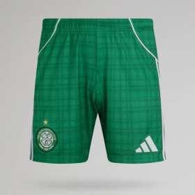 Celtic 2025-26 Green Home Shorts