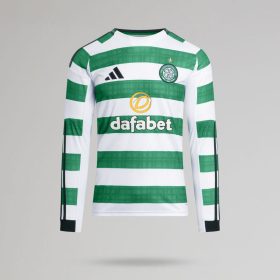 Celtic 2025-26 Home Long Sleeve Jersey